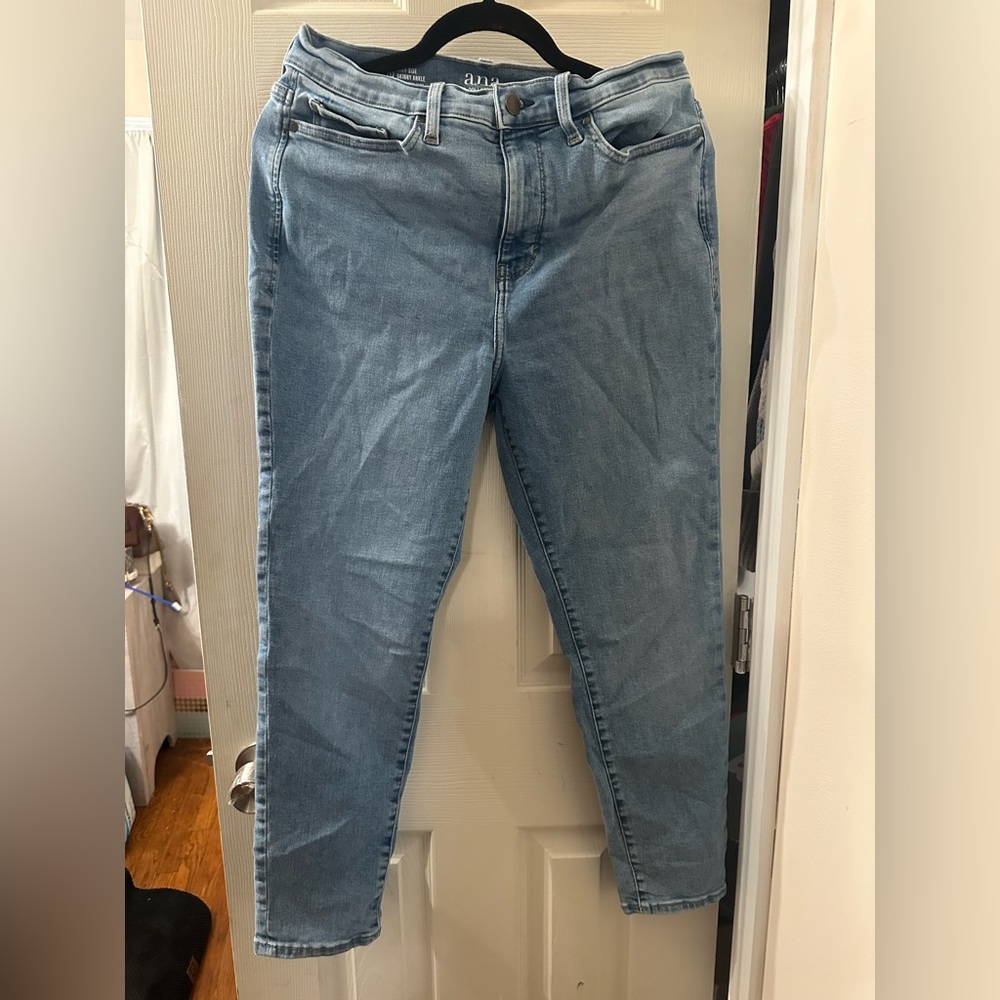 a.n.a Light Blue Skinny Jeans